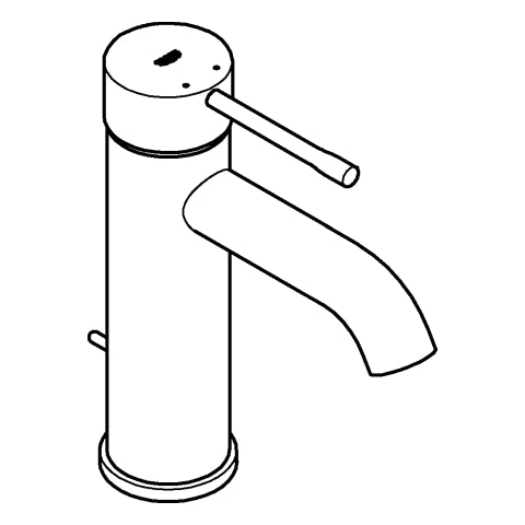 Grohe - Einhand-Waschtischbatterie ESSENCE 24171_1 S-Size hard graphite