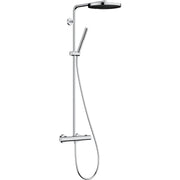 Hansgrohe - Showerpipe Pulsify S Puro 260 1jet EcoSmart Brausethm. Aufputz chrom
