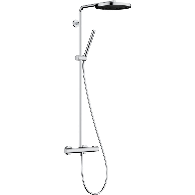 Hansgrohe - Showerpipe Pulsify S Puro 260 1jet EcoSmart Brausethm. Aufputz chrom