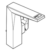 Grohe - EH-WT-Batt. Allure Bril. PC 24408 L-Size Griff WA-Caesarstone chrom