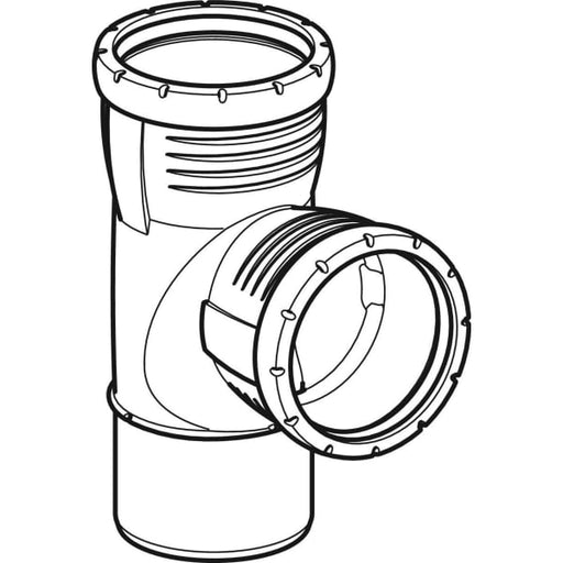 Geberit Vertriebs - Silent-Pro Bogenabzweig 87,5Gr d90/90