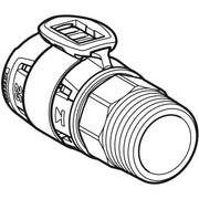 Geberit Vertriebs - FlowFit Übergang mit Aussengewinde SiBr d63-R2