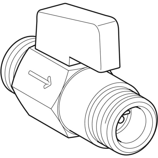 Geberit Vertriebs - Kugelhahn G3/8 / G3/8