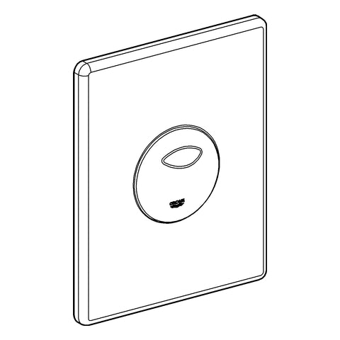 Grohe - WC-Betätigung SKATE 42303 für f.AV1 2-Meng.o.Start/Stopp alt mattchr
