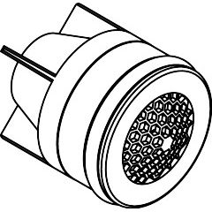 Hansgrohe - Rückflussverh. OV15F1x16 m. Sieb DN15