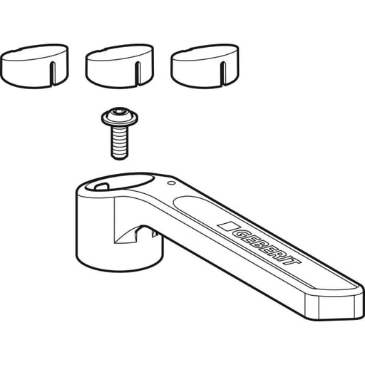 Geberit Vertriebs - Set Betätigungshebel zu Kugelhahn DN 40-50