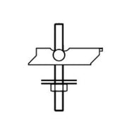Walraven - Kippdübel 6704, BIS 0670604 p.Stück M10x100mm, verzinkt, p. Stück
