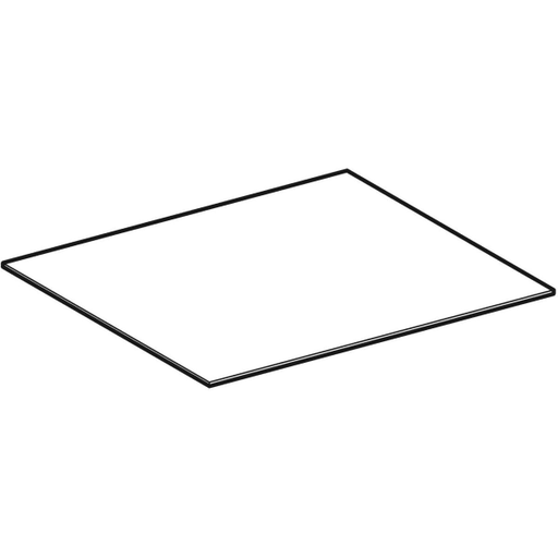 Geberit Vertriebs - Glaseinlegeboden unten, RENOVA Nr.1 Plan, Seiten- u. Hochschrank