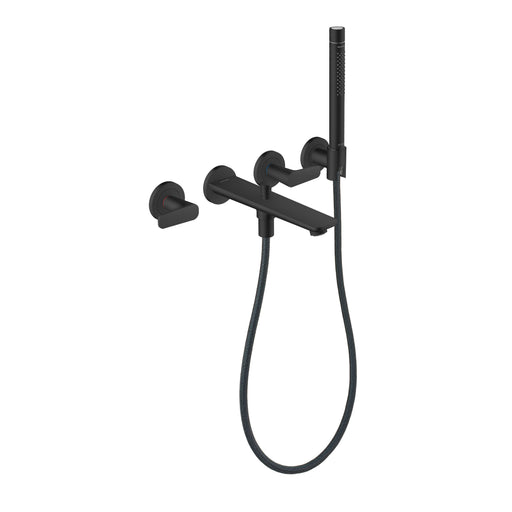 Hansgrohe - 3-Loch Fertigset Wannemisch.Wand UP Axor Citterio C mit Handbrause MSW