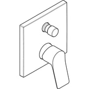 Hansgrohe - Wannenmischer Unterputz VIVENIS Fertigset mattweiß