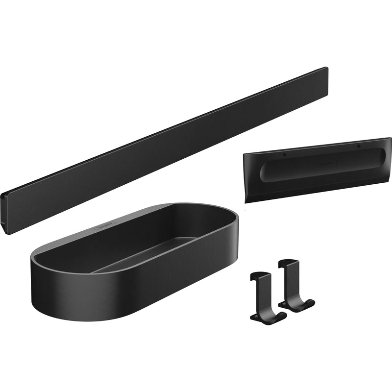 Hansgrohe - Duschset WallStoris mattschwarz