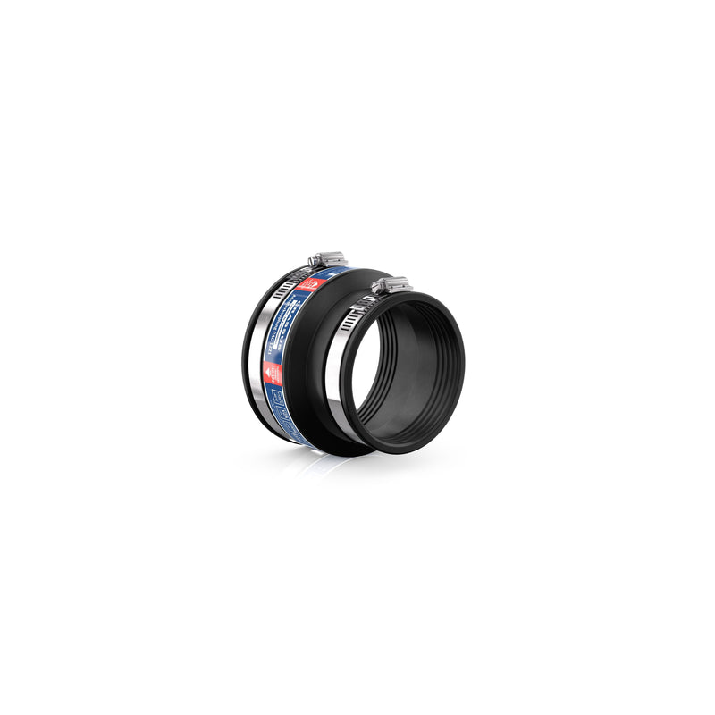 CRASSUS - Adapterkupplung CAC 1221, b. 0,6 bar (110-122mm auf 80-95mm), EPDM / V2A