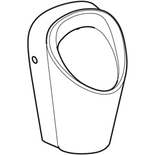 Geberit Vertriebs - Renova M Urinal, Zulauf von hinten Abgang hinten od. unten, weiß