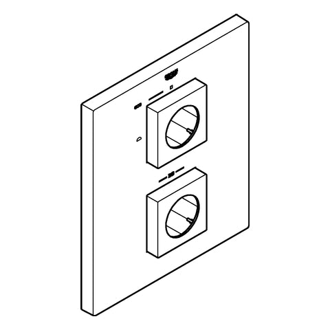 Grohe - Rosette 47961 chrom
