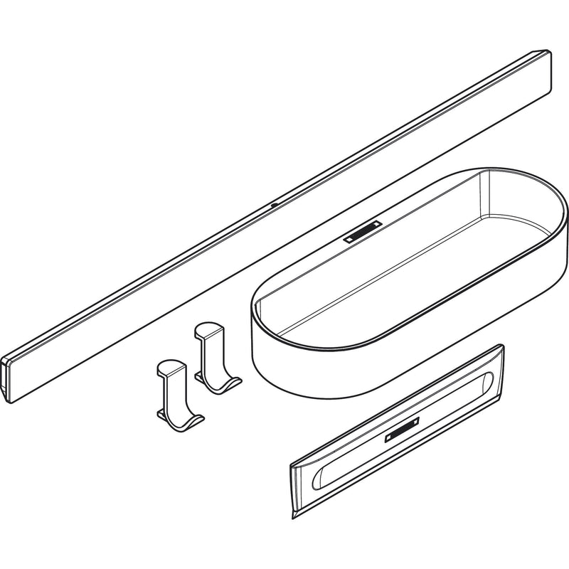 Hansgrohe - Duschset WallStoris mattweiß
