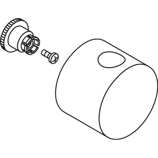 Hansgrohe - Griff Quattro Axor Uno chrom