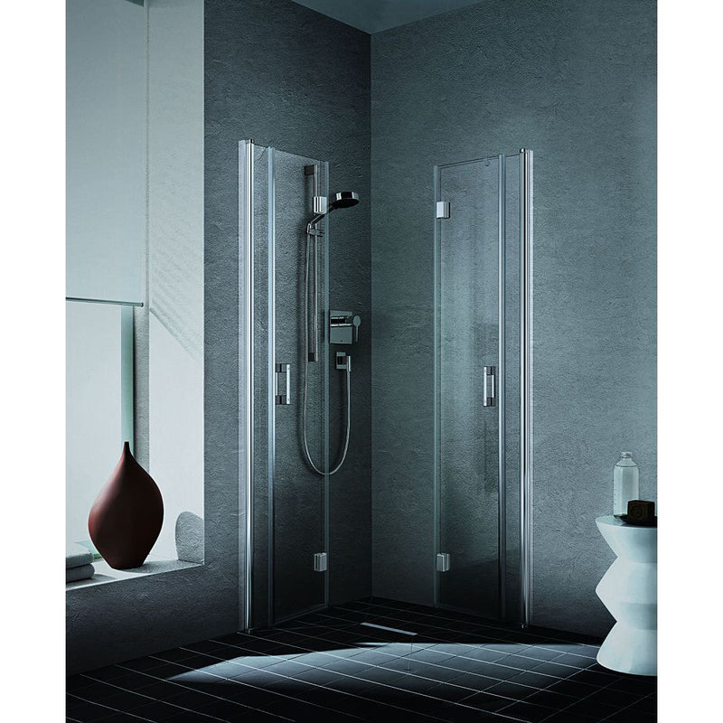 Kermi Duschdesign - Eckeinstieg LIGA 2CR 10020 BV 975-1000/2000 SIMG ESG klar