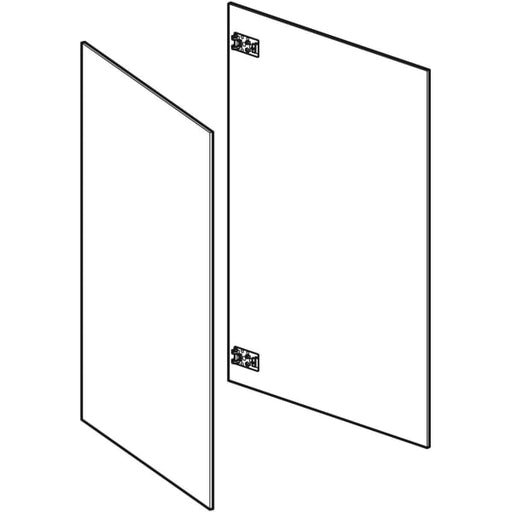 Geberit Vertriebs - Set Türen kurz, für ONE Spiegelschrank B:90cm