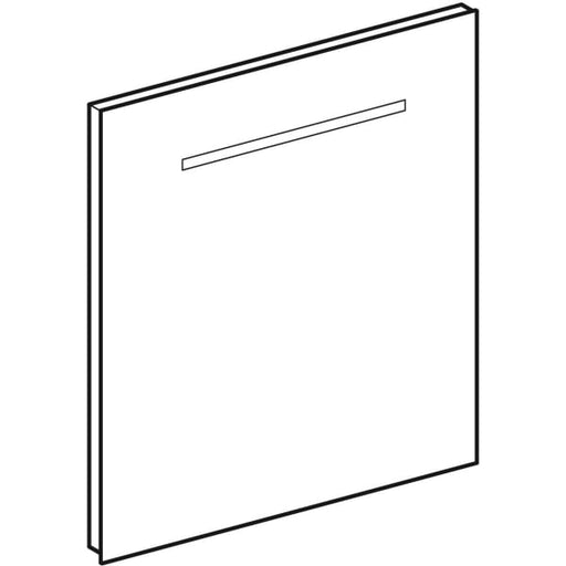 Geberit Vertriebs - Lichtspiegel RENOVA NR.1 COMPRIMO 600x650x35mm