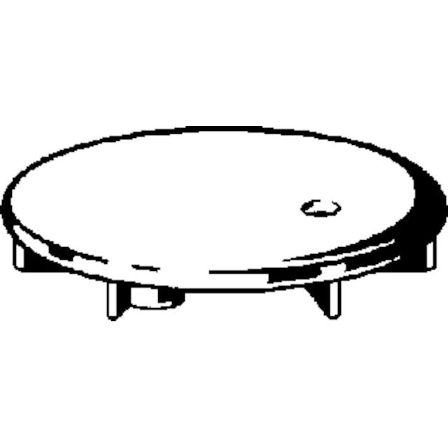 Viega - Ausstattungsset Temposet 6958.0 112mm Messing verchromt