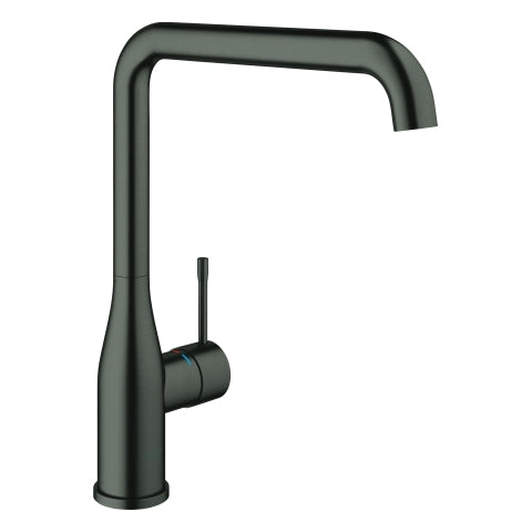 Grohe - EH-Spültischbatterie ESSENCE 30505 hoher Auslauf hard graphite gebürstet