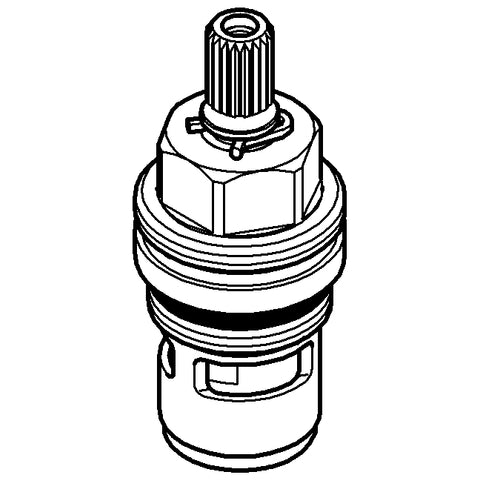 Grohe - Oberteil Keramik 45978 rechts Carbodur