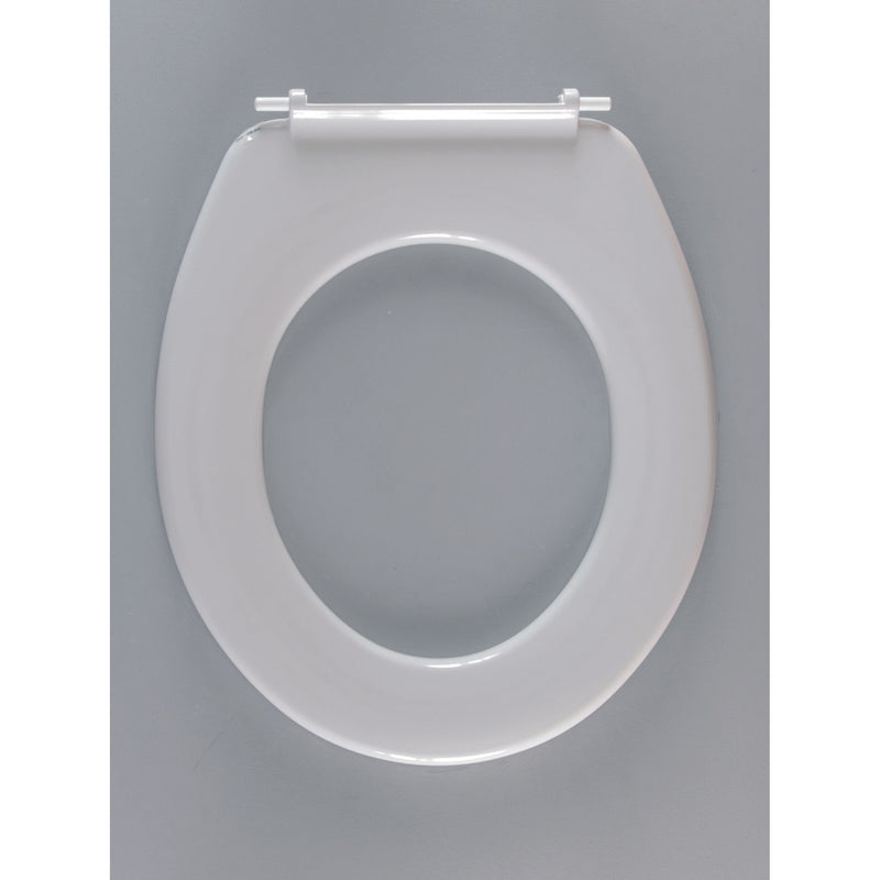 Hamberger Sanitary - WC-Sitz Modell OCEAN weiß Solidfix Edelstahl B0302W o.D
