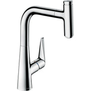 Hansgrohe - Spültischmischer TALIS Select S 220 chrom mit Ausziehauslauf