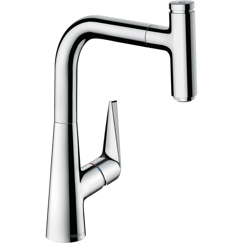 Hansgrohe - Spültischmischer TALIS Select S 220 chrom mit Ausziehauslauf