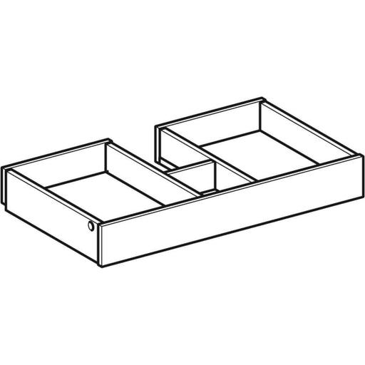 Geberit Vertriebs - Schublade innen, ACANTO zu allen WTU 75 Compact