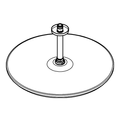 Grohe - Kopfbrauseset RAINSHOWER C 400 26256 Deckenauslass 142mm chrom
