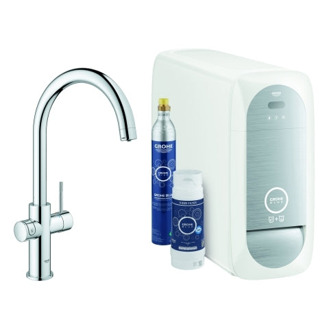 Grohe - BLUE Home Starter Kit 31455 Bluetooth/WIFI C-Auslauf chrom