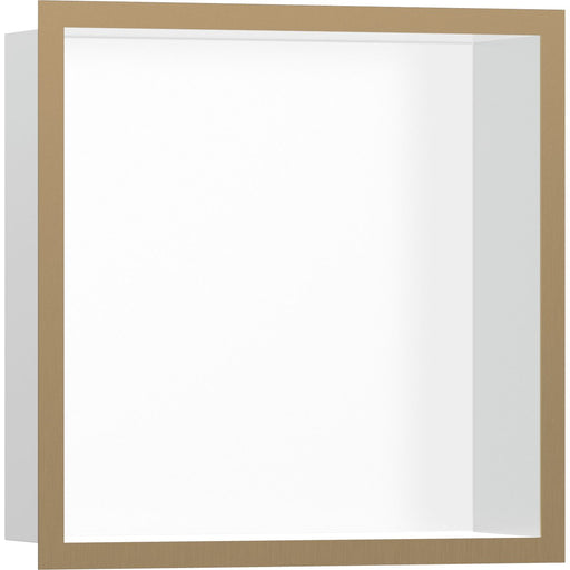 Hansgrohe - XtraStoris Individual Wandnische mit Designrahmen 300x300x100mm MW/BBR