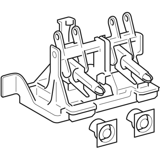 Geberit Vertriebs - Universal Hebelmechanik (komplett) zu Universal Sanitärmodulen
