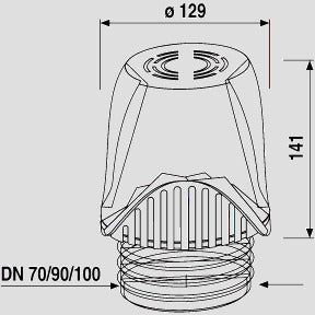 Sanitärtechnik Eisenberg - Sanit�rtechnik Eisenberg Rohrbe- und -entlüfter ventilair duplex DN 70-100