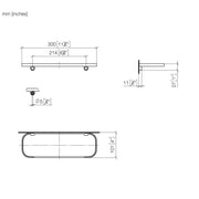 Dornbracht - Ablage, Wandmodell übergreifend rund 83482970 chrom