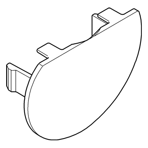 Grohe - Abdeckkappe 47919 für GROHTHERM 2000 2 Stück chrom