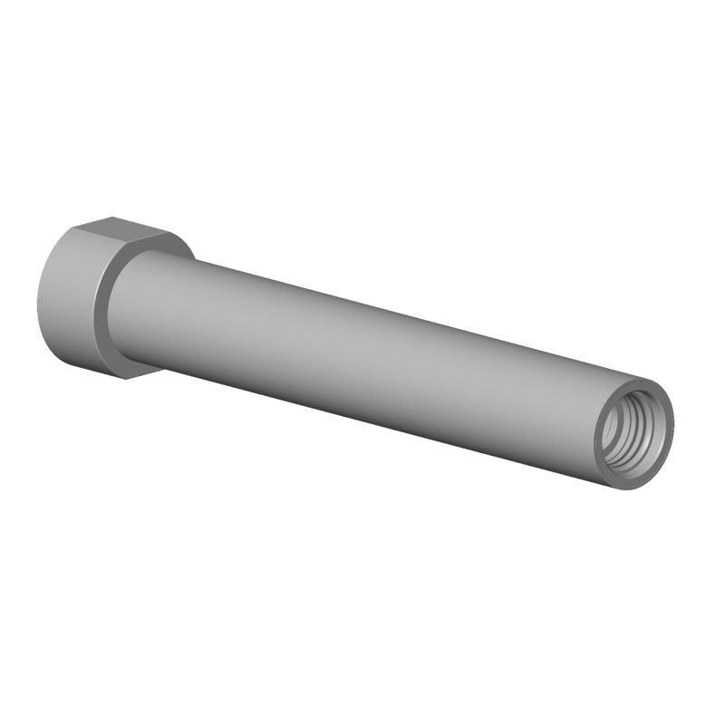 Dornbracht - Rohr Ersatzteile 90282210300 120mm Dark Platinum gebürst