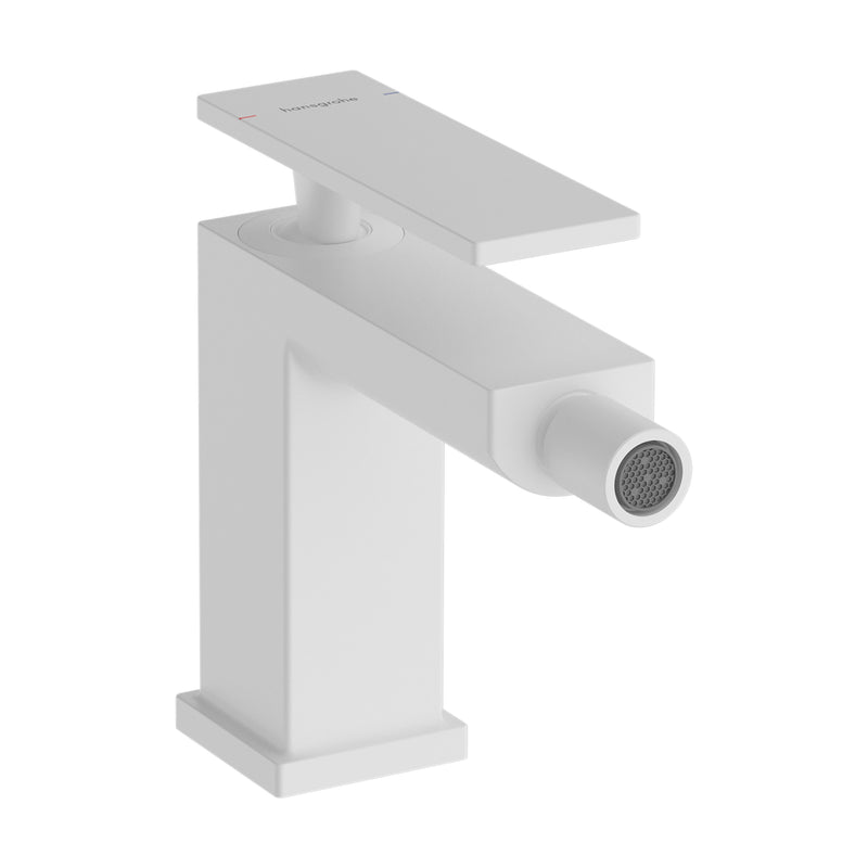 Hansgrohe - TECTURIS E Bidetmischer mit Zugst.-Ablaufg. mattweiß
