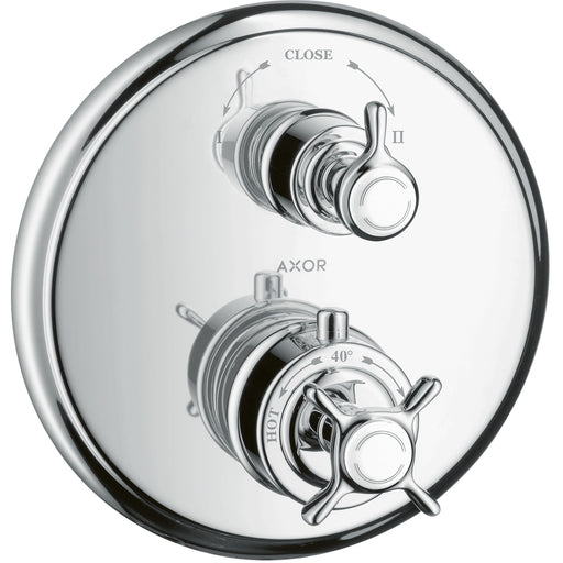 Hansgrohe - Fertigset UP Thermostat AXOR MONTREUX 16820 chrom m.Ab/Umstellventil