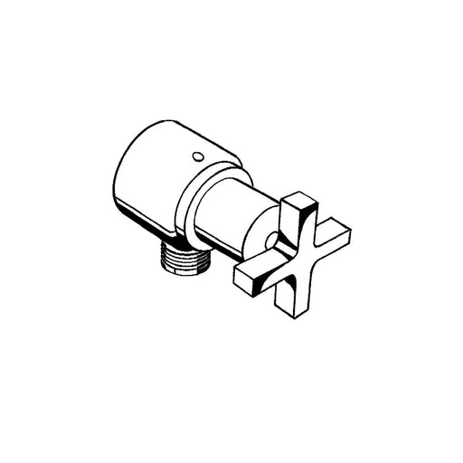 Hansgrohe - Fixfit Stop AXOR CITTERIO 39883000 chrom m.Kreuzgriff