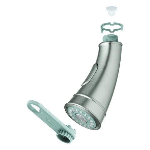 Grohe - Spülbrause 46890 supersteel/grau