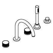 Grohe - 5-L-Wannenkombin. Atrio Private C. 25226 Knopfbetätigung cool sunrise