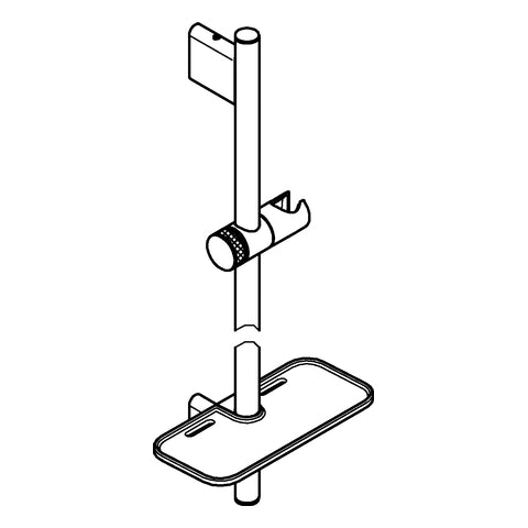 Grohe - Brausestange RAINSHOWER Smart Active 26603 900mm supersteel