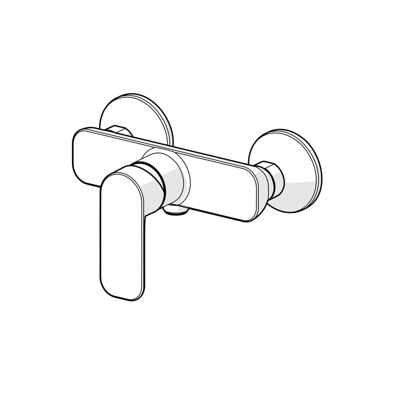 Hansa Armaturen - EHM Brausebatt. HANSABASIC 5545 DN15 chr