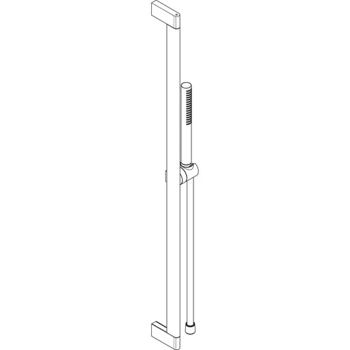 Hansgrohe - Brauseset Pulsify S 100 1j EcoSmart+ mit Brausestange 900mm chrom