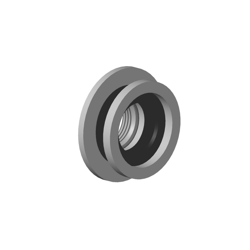 Dornbracht - Bef. mit Dichtungen Ersatzteil 04231001088 D.53x27mm, 1/2