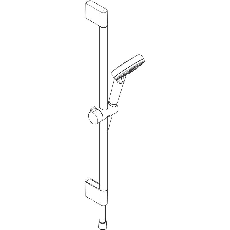 Hansgrohe - Brausenset CROMETTA Vario/Unica 650mm weiß/chrom