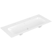 VILLEROY & BOCH - Schrankwaschtisch Finion 1200x500mm re-eckig 2HL. o. ÜL. Weiß Alpin cplus