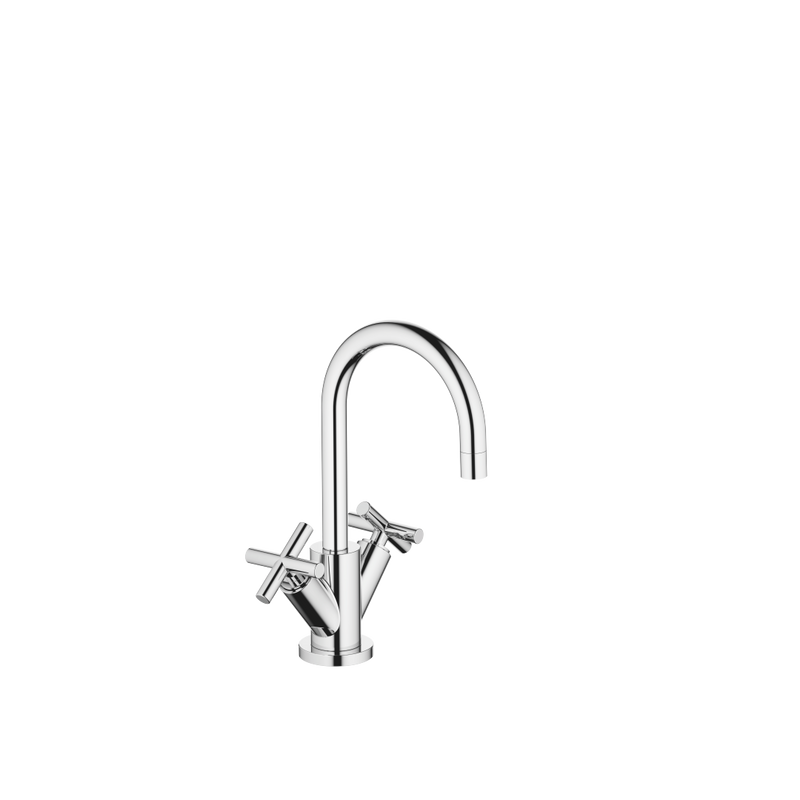 Dornbracht - Waschtisch 1-Locharmatur TARA 22512892 Kreuzgriff chrom